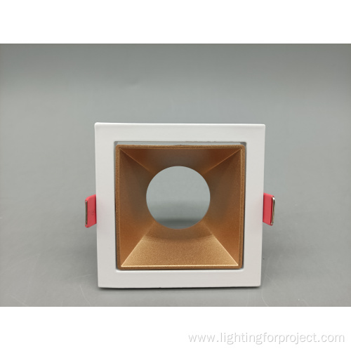 Fixed recessed ceiling frame Gu5.3Gu10Mr16 Can light